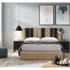 Dormitorio con cabecero corrido florida NEW