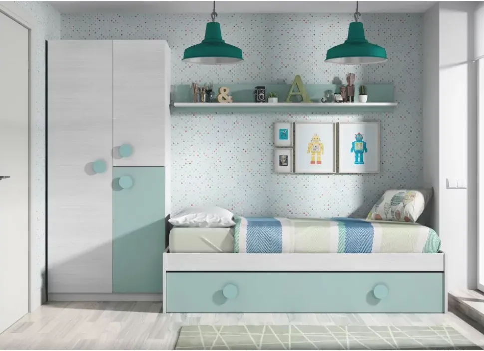 Dormitorio juvenil completo FREEMAN