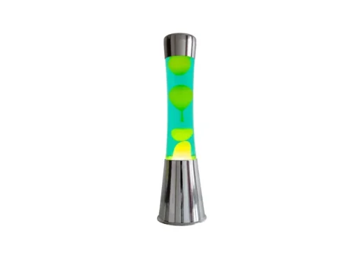 Lámpara de lava amarillo y verde HALLEY