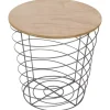 Mesa con varillas gris CUERA
