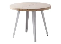 Mesa de comedor redonda extensible EIRE