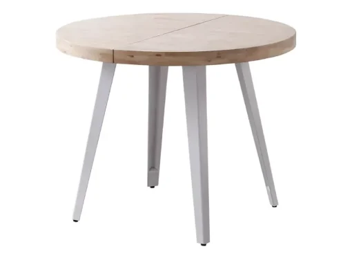 Mesa de comedor redonda extensible EIRE