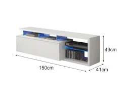 Mueble para tv con leds LIGTHEN